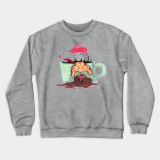 caffeine Crewneck Sweatshirt